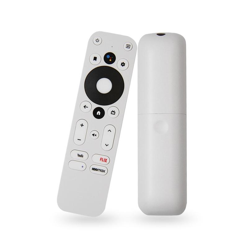 AA58 Replace Voice Remote Control for MECOOL KM2 KM2 PLUS ONN Android 4K UHD TV Box Bluetooth Voice Remote White