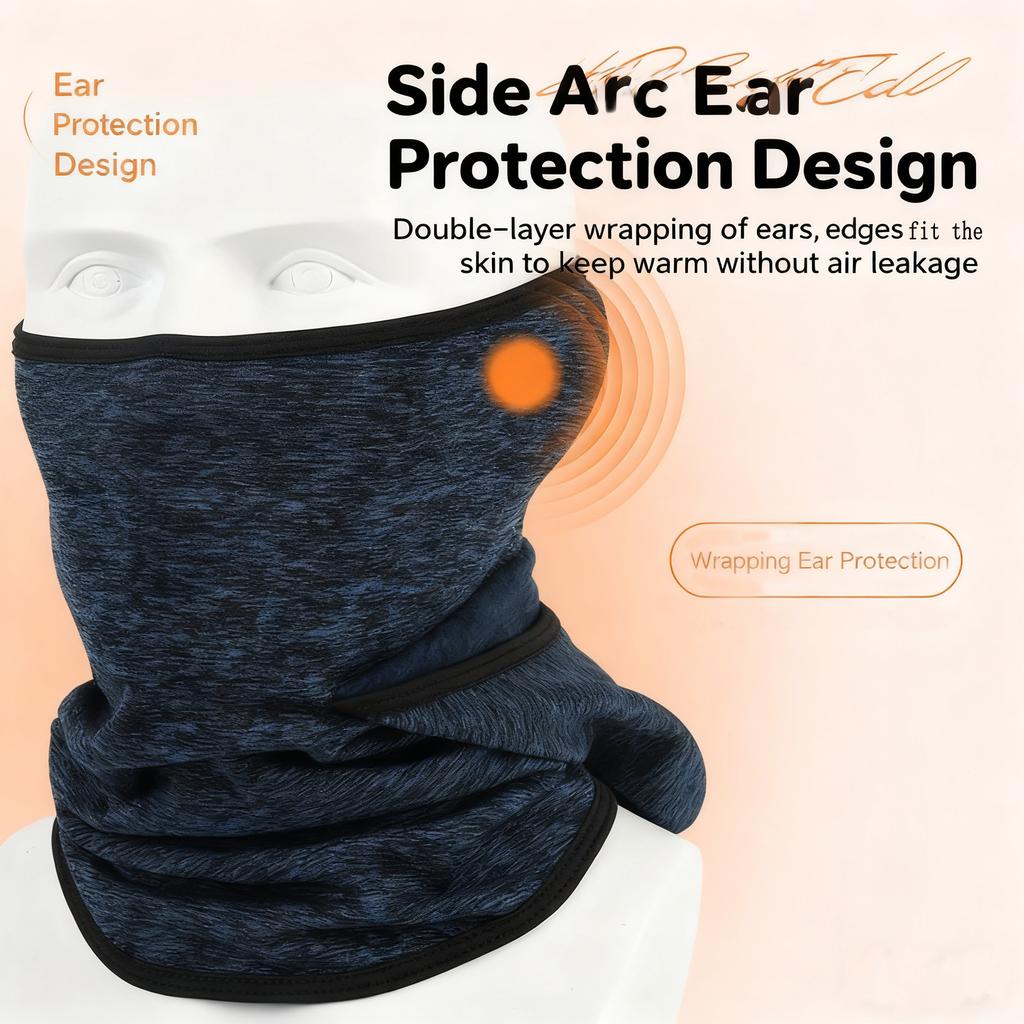 Kids Winter Balaclava Ski Mask Warm Windproof Ear Protection Thermal Breathable Face Neck Cover for Cycling Outdoor Sports