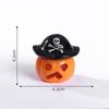 Halloween Glowing Skull Pumpkin Haunted House Micro-landscape Decorative Accessories Mini Ornaments
