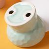 Ceramic Cat Slow Feeder Bowl Slanted Mouth Non-slip Pet High Foot Bowl Anti Tipping Stable Elevated Cats Feeder Basin