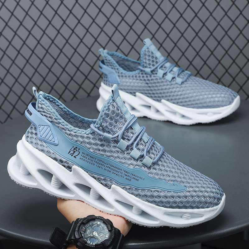 Sandals Men's Summer Non-slip Soft Sole Lightweight Breathable Mesh Running Shoes Youth Outdoor Sports Beach Shoes