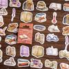 Retro Journal DIY Sticker Pack: 46 Self-Adhesive Sealing Stickers for Decoration.