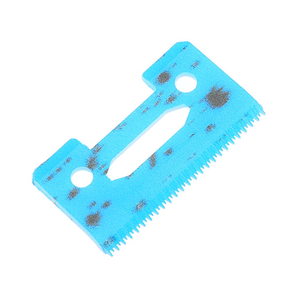 Hair Clipper Cutter Blade Incisive Teeth Replacement Ceramic Cutter Blade for Electric Trimmer Blue