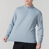 Under Armour Half-Zip Sports Training Comfortable Breathable Long Sleeve T-Shirt Men Tops Blue 1387434-465