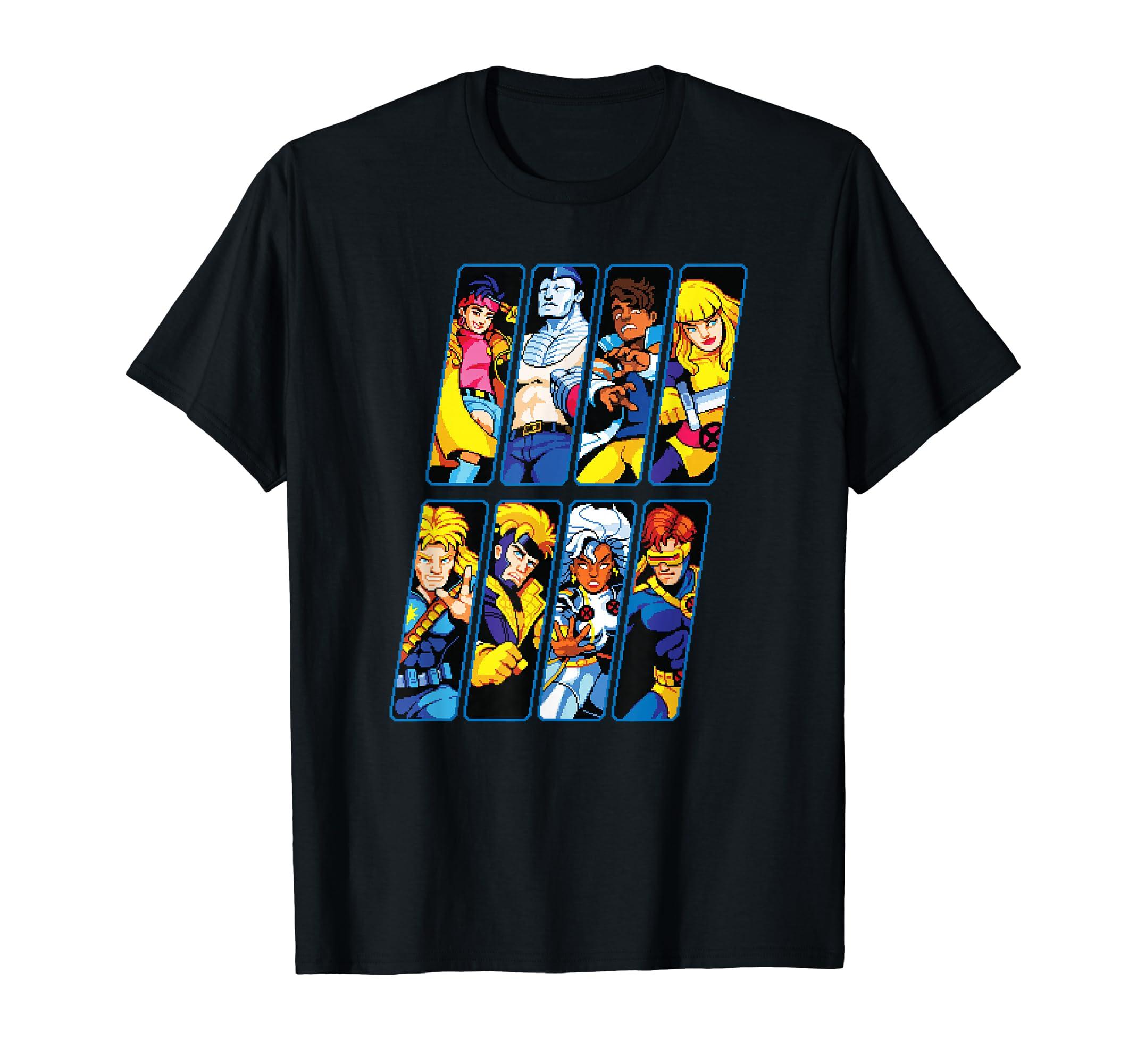 

Marvel Studios X-Men 97 Rise of Jubilee Retro Arcade Game T-Shirt