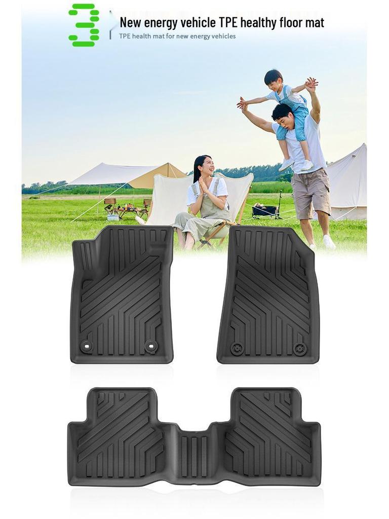 MG5 (2021-2025) Dirt-Resistant Waterproof TPE Floor Mats & Custom Trunk Mats