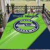 Custom Text Printed Rug Seattle Seahawks Non Slip Floor Carpet For Home Room Decor