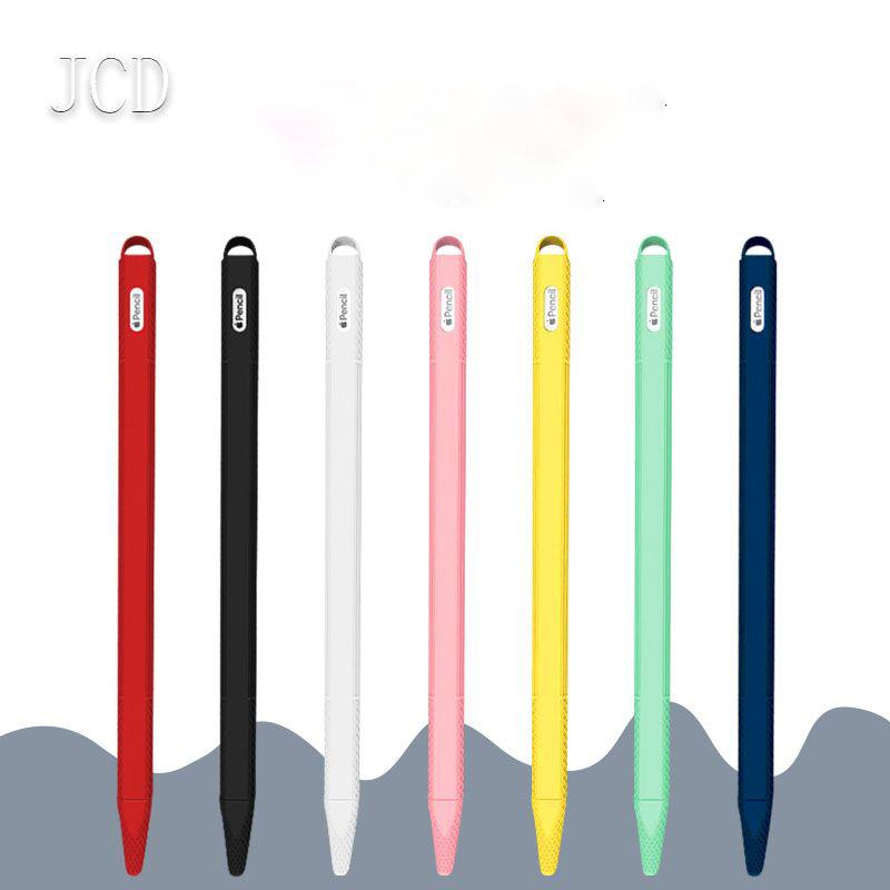 JCD 1PC For Apple Pencil Soft Silicone Second Generation Pen Case Anti Drop and Anti Slip Tablet Touch pen Phone Accessories