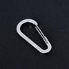10Pcs Carabiner Clip Stainless Steels Keyring Clip Snap Hook Small Carabiner Clip for Key, Backpacks, Camping, Outdoor