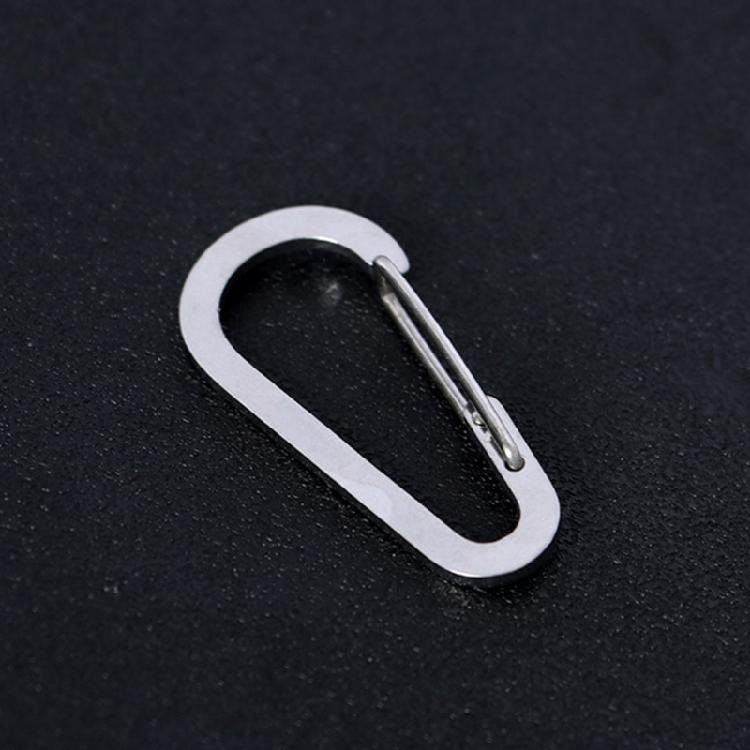 10Pcs Carabiner Clip Stainless Steels Keyring Clip Snap Hook Small Carabiner Clip for Key, Backpacks, Camping, Outdoor