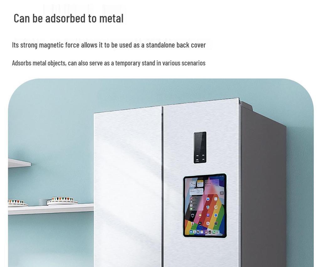 Lightweight Transparent Acrylic Protective Case for iPad 11 (2025 Model 3Y) - Foldable, No Pen Slot, Tenth Generation