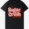 Sweet Sugar Crush Graphic Tee | Star Print Unisex Cotton Shirt