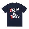 Funny Drum and Bass T Shirts Rum and Ass Lovers Jokes Short Sleeve Soft T-shirt Unisex Fashion Casual Tee Shirt