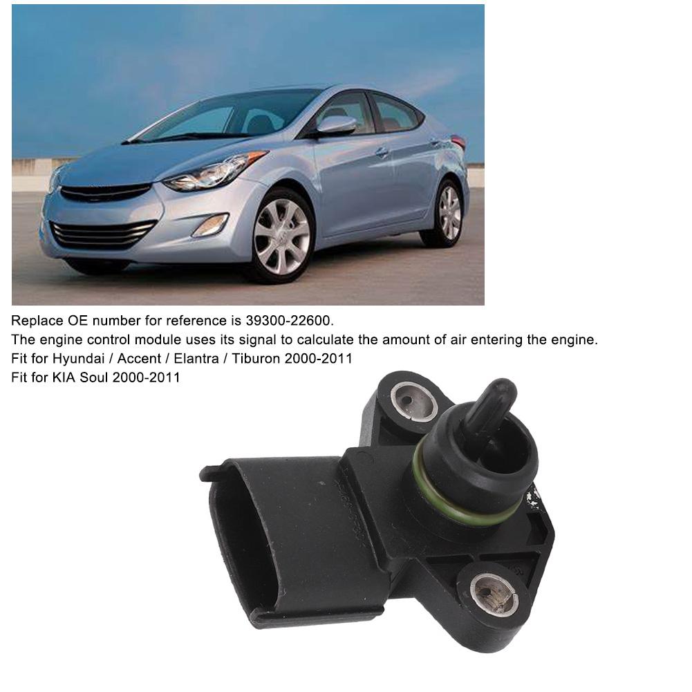 Senzor Presiune Aer Colector Admisie MAP Potrivit pentru Hyundai Accent Elantra Tiburon 20002011 3930022600