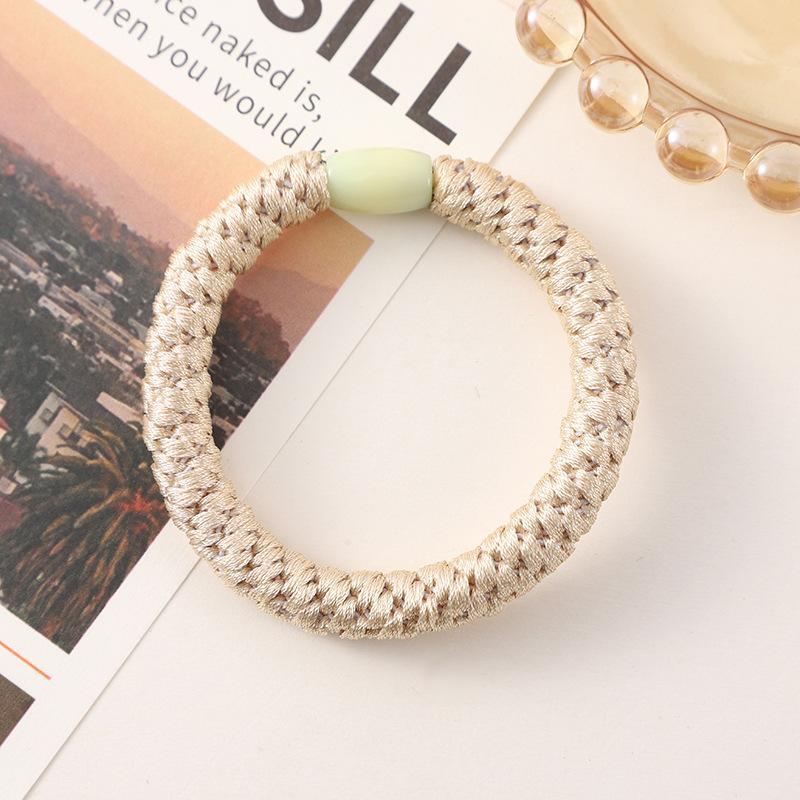 10Pcs Hair Ties Twisted Knitted Rubber Bands Basic Elastic Hair Band Durable Ponytail Holder Women Hair Accessories