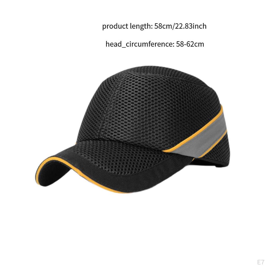 Bump Cap Baseball for Men Women Gifts Shockproof Versatile Hard Hat Headgear Gardening Gym