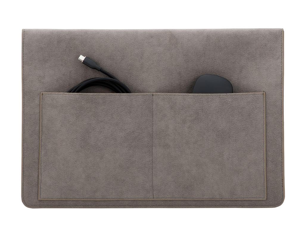 [Mercedes-Benz Collection] Genuine Ultrasuede(R) PC Case (Beige/Green)