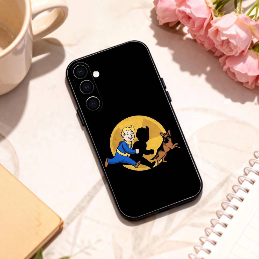 V-Vault B-Boy F-Fallout Phone Case For Samsung Galaxy A73,A72,A71,A70,A53,A52,A51,Others Soft Black Shell