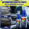 Motorcycl Plastic Restorer Coating Agent Auto Plastic Rubber Exterior Repair Clean Refresh Restoration Black Shine Seal Brighten