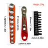 Compact 36-Tooth Ratchet Screwdriver for Tight Spaces