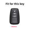 3 Buttons TPU Car Remote Shell Fob Holder Key Case Cover for Toyota Prius Camry Corolla Avalon CHR RAV4 Land Cruiser Prado Accessories