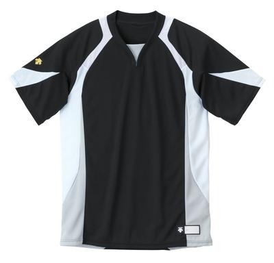 DESCENTE Baseball Short Sleeve Secondary Shirt BKWH XA DB-113