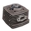 Bicycle Engine Cylinder Head Metal Low Noise Gasoline Engine Cylinder Head Repacement for 80cc
