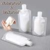 30/50/100ml Refillable Packaging Bags Travel Essentials Lotion Cosmetics Shampoo Shower Gel Portable Bags Makeup Fluid Bottles