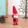 NORDIKA nisse Nordica Nisse Christmas Wooden Doll Santa Claus Entangled in Illuminated (Red Decorations)
