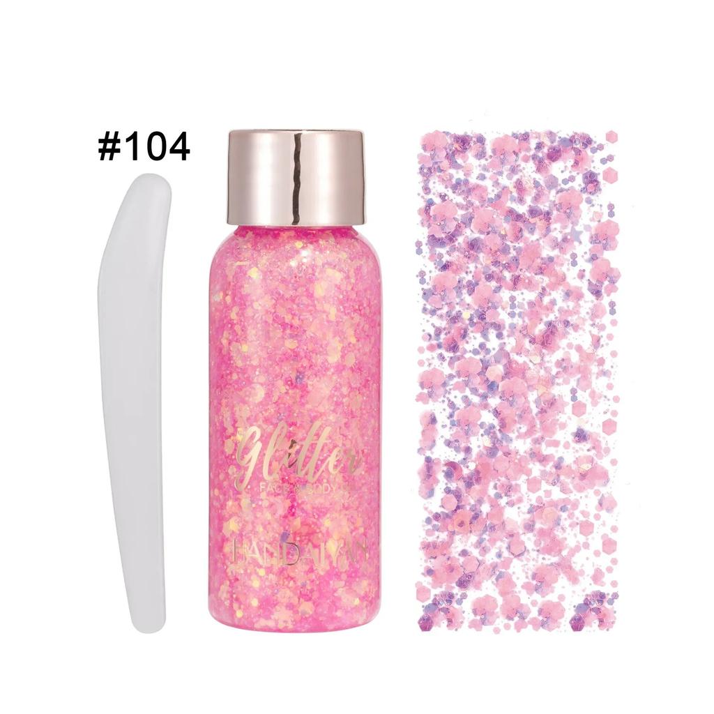 New Makeup Shimmering Eye Shadow Liquid Girls Face Stage Makeup Gel Liquid Glitter Body Lotion Ritual Beauty Makeup