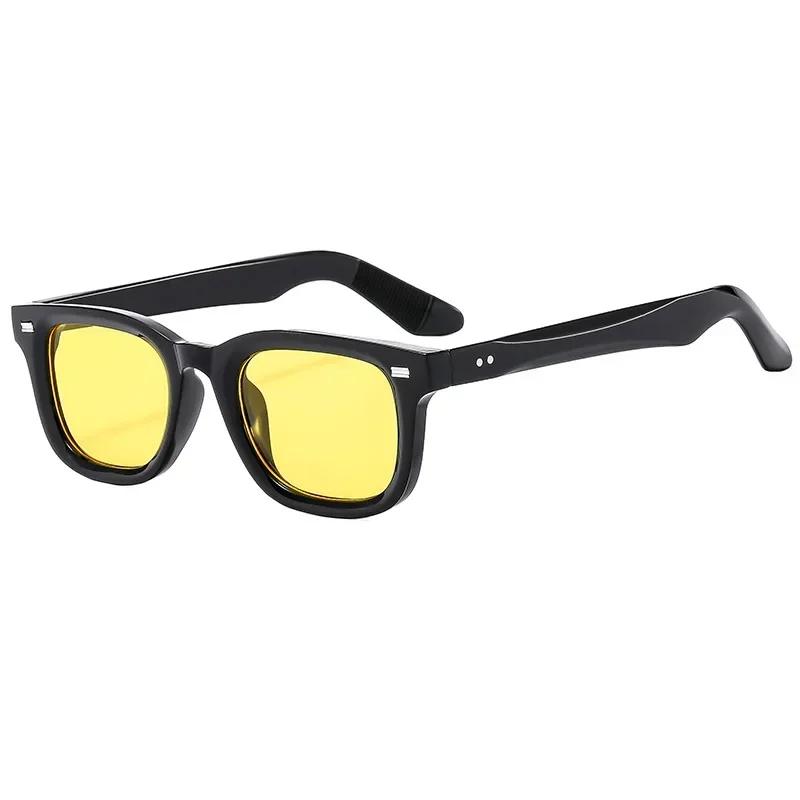 Fashion Elegant Sunglasses Men Women Brand Designer Plain Vintage Rectangle Sun Glasses Male Female Shades