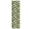 Seamless Waterproof Antifouling Wallpaper (Thick Ink Flower Green Plant)
