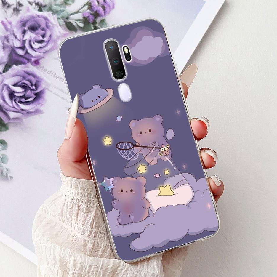 For Oppo A9 2020 Case Oppo A11x New Luxury Painted Cover Shockproof Phone Case For Oppo A5 2020 A92020 OppoA11x Soft Fundas Bags