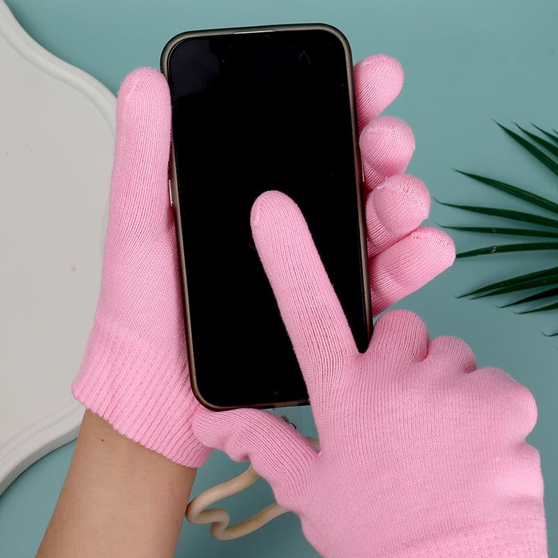 Silicone Moisturizing Mask Socks Reusable Exfoliating Anti Crack Protective Gloves Dry Dead Skin Remover Tools Hand Foot Care