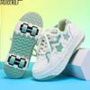 Children's Runaway Shoes Direct Four-wheel Pulley Shoes Single-wheel Deformation Shoes Students New Wheels Shoes
