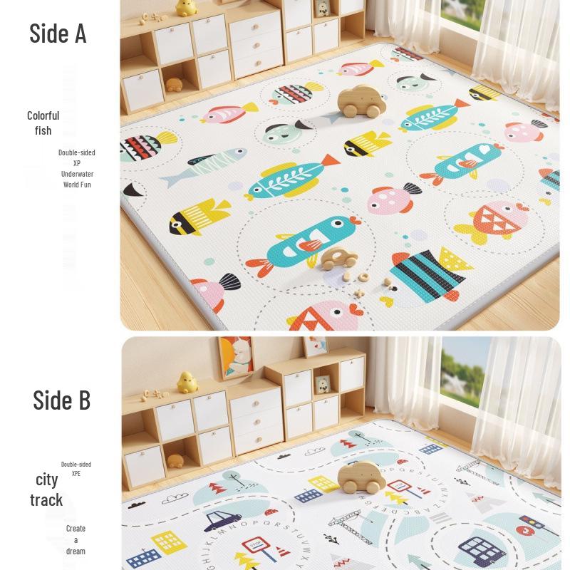 Covoraș gros din spumă XPE pentru târât, pentru sugari și copii mici