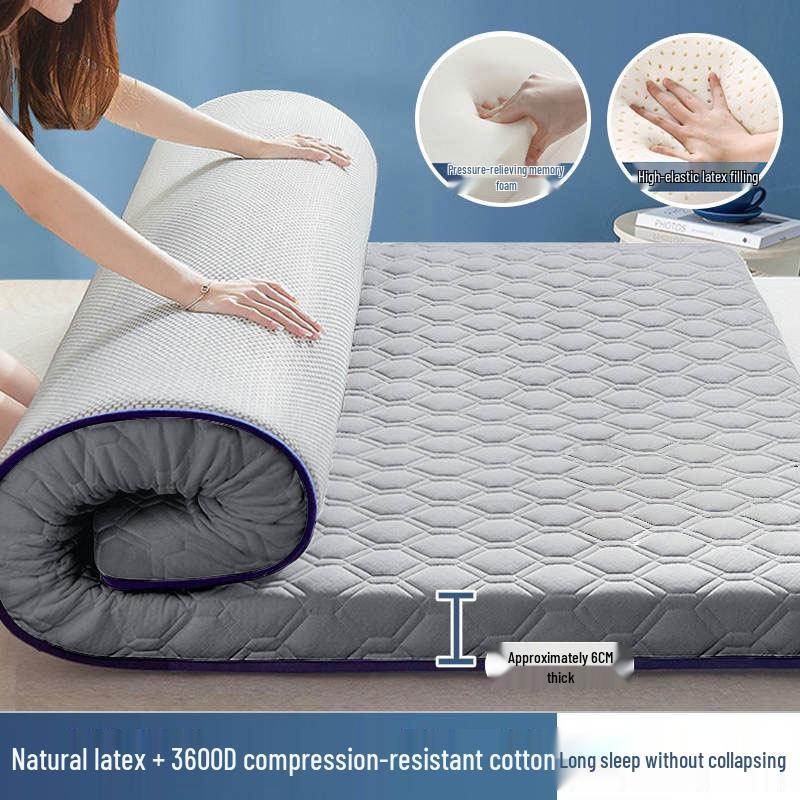 Latex Mattress: Soft, Single, and Ideal for Dorms or Rentals