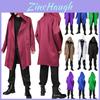 Encantadoras Capas com Capuz da Morte Para Mulheres e Homens Manto de Mago Halloween Cosplay