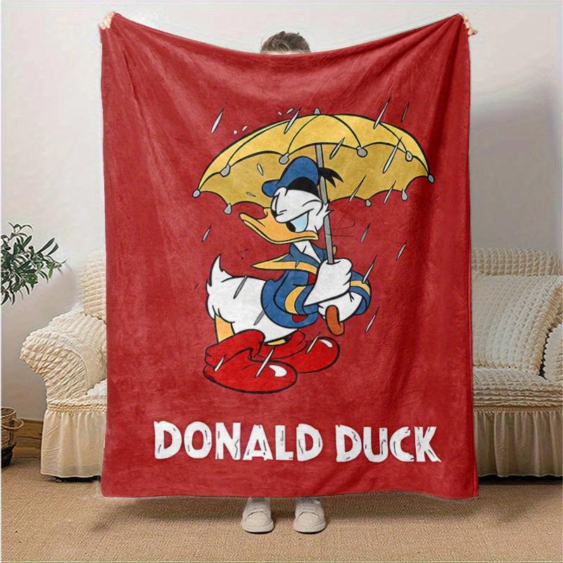 

1pc, Donald Duck Throw Blanket, Cozy & Soft Cover for Home Decor, Couch, Bed, Travel, Camping, Car, Beach, Office Nap, Perfect Gift IdeaW070 130x150cm