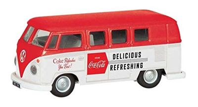 CORGI VW Camper Late Model Complete Product 1/43 1960's Coca-Cola
