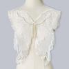Tissu Dentelle Appliqués Papillon Organza Tulle Double Couche Patch Papillon Patch Brodé Autocollants Vêtements Patchs Ailes 3D