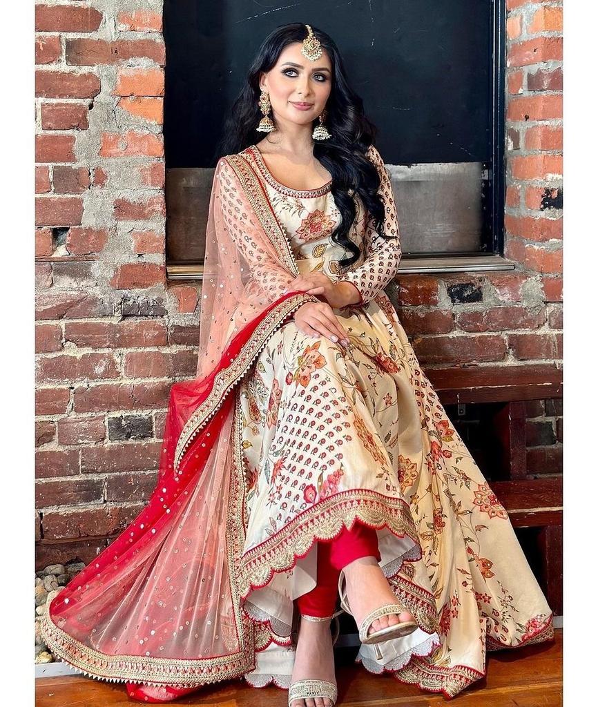 Indischer pakistanischer Anarkali Salwar Anzug Salwar Kameez Frauen Bollywood Party Wear Ethno