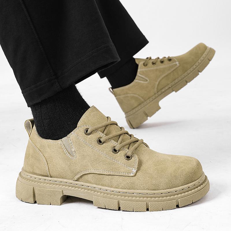 Брендовые летние мужские кожаные туфли — фото 6