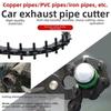 Chain Type Exhaust Pipe Cutter Copper Aluminum Cutting 19-76mm Range Chain Cutter GM Repair Tools Cutting Wheels