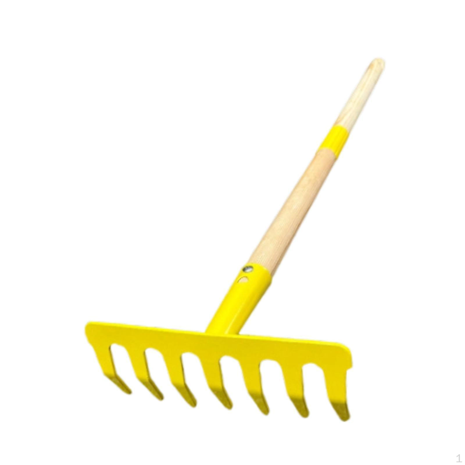 

Дитячий набір інструментів для саду зі сталевою ручкою та Nail rake