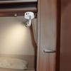 RV Reading Lamp USB Port Matte 3 Color Temperature Dimmable Touch   RV Reading Wall Sconce  12‑24V