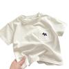 Boys' Cartoon Little Pony Short-Sleeve 100% Cotton T-Shirt for Ages 1-8 - Summer Top