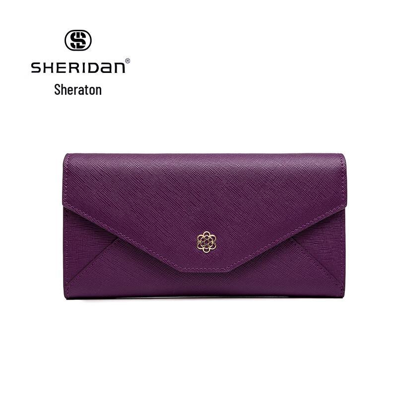 

Sheraton NL190433S Cross-Grain Textured PU Clutch Wallet One Size
