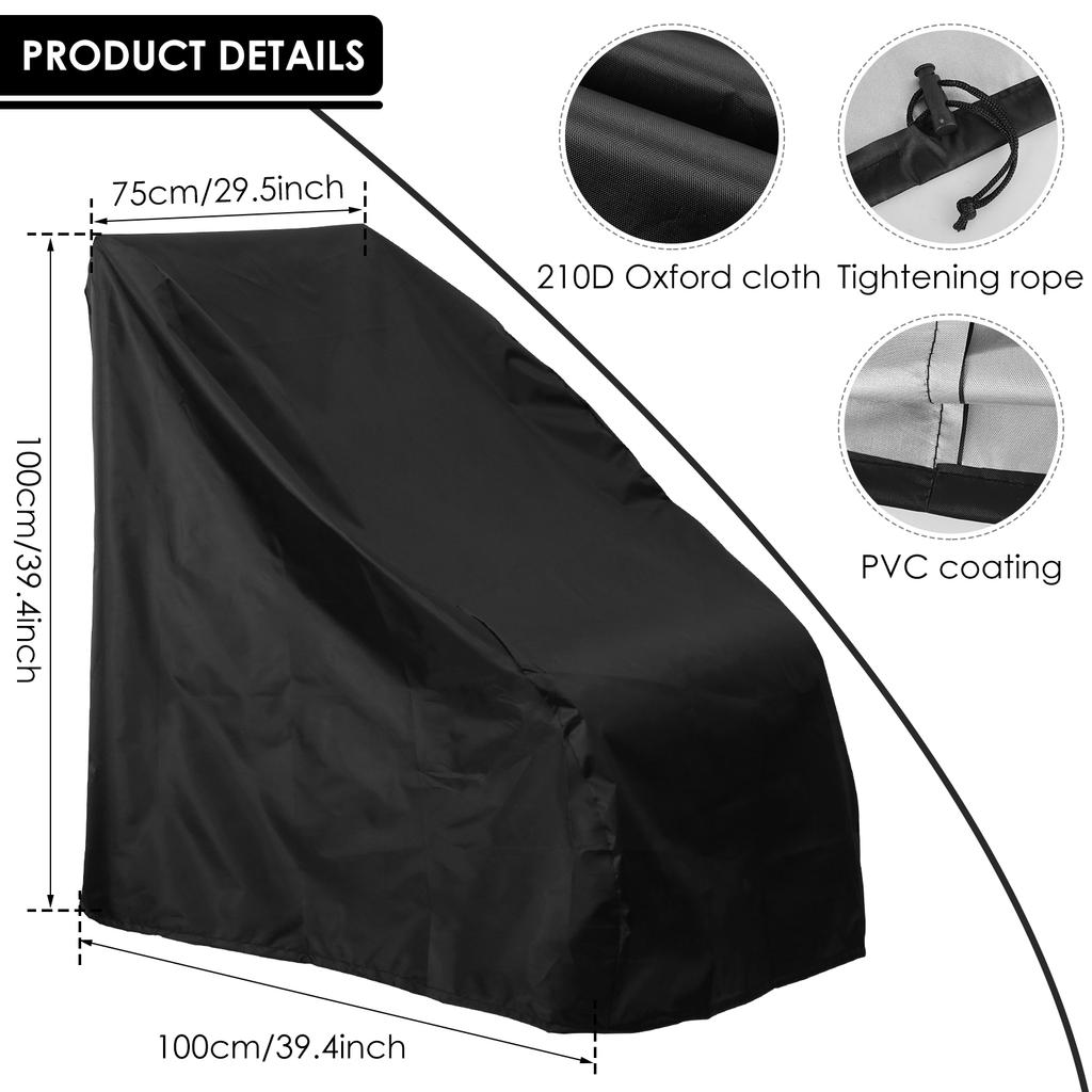 Pokrowiec na skuter inwalidzki Wodoodporny Pokrowiec do przechowywania wózka inwalidzkiego 210D Tkanina Oxford Pyłoszczelny Śnieg Deszcz Promienie słoneczne Pokrowiec na krzesło elektryczne