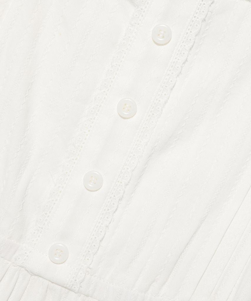 Wacky Willy Women'S Cotton Eyelet Bustier Dress White
